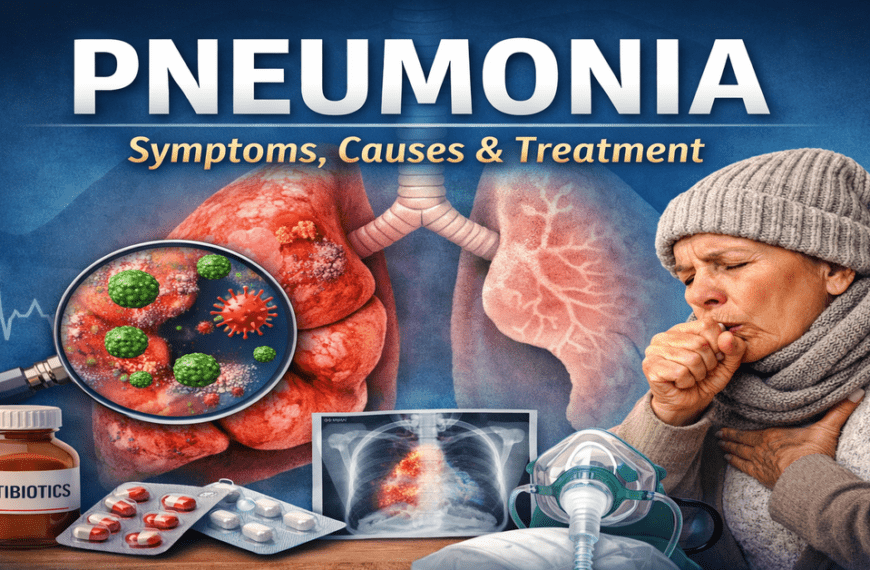 What Is Pneumonia Causes, Symptoms, and Treatment Explained